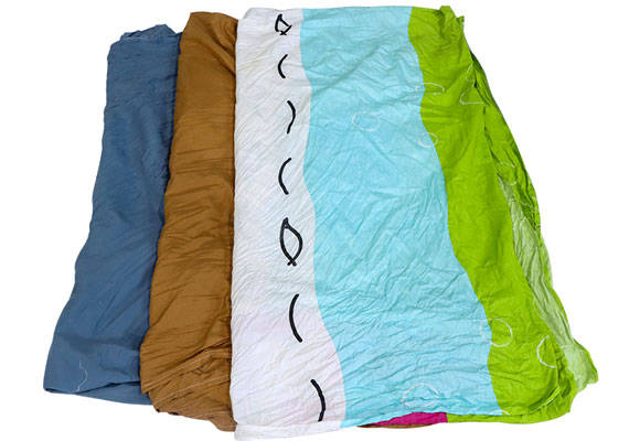 bed sheeting rags